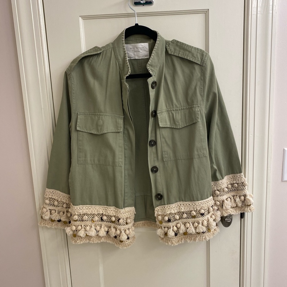 Green Zara Jacket